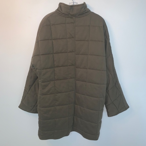 Jackson Rowe By The Way Quilted Jacket Olive Green L - Picture 6 of 13